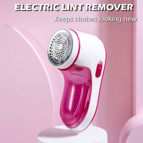 1pc; USB Charging; Electric Lint Remover; For Sweaters; Coats; Hats; Scarves And Other Lint Remover; Fully Charged Available For 60 Minutes 2.75" (Color: 1pc Red)